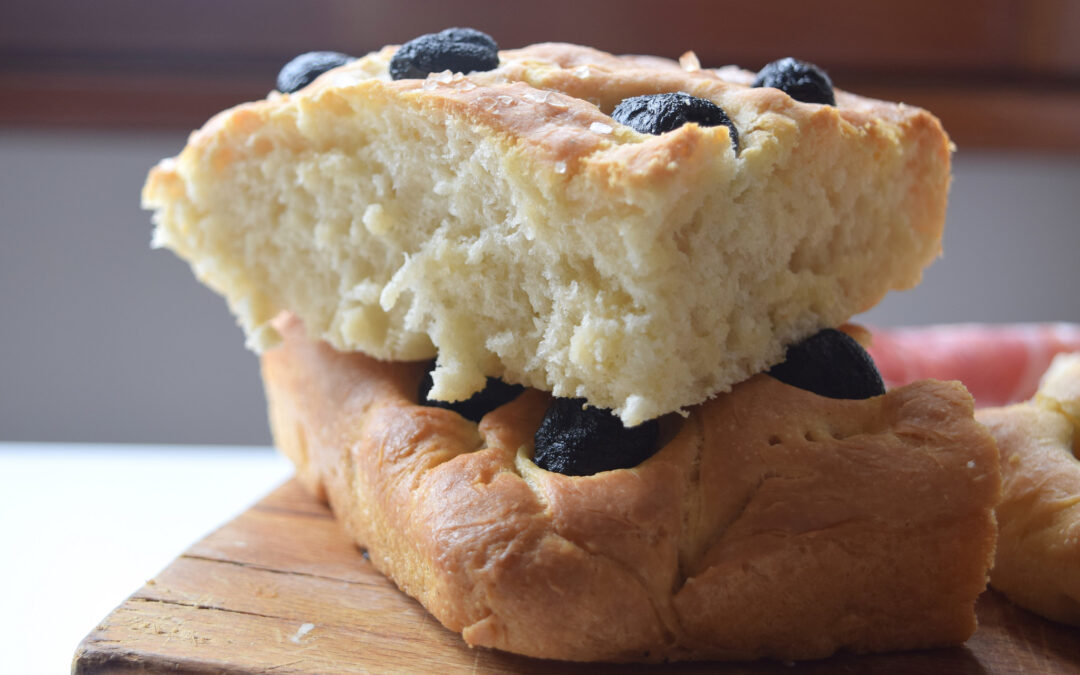 Focaccia alle olive