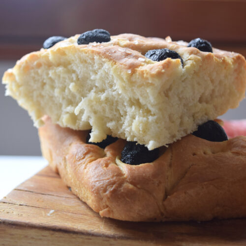 Focaccia alle olive Bimby