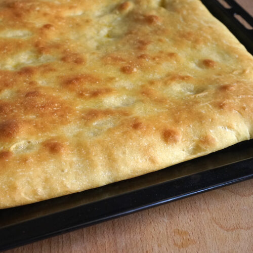 Focaccia di semola rimacinata Bimby
