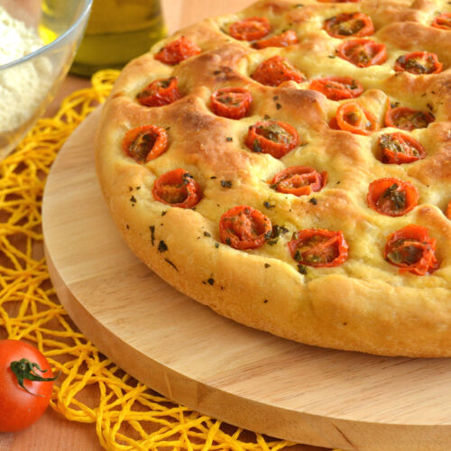 Focaccia pugliese Bimby