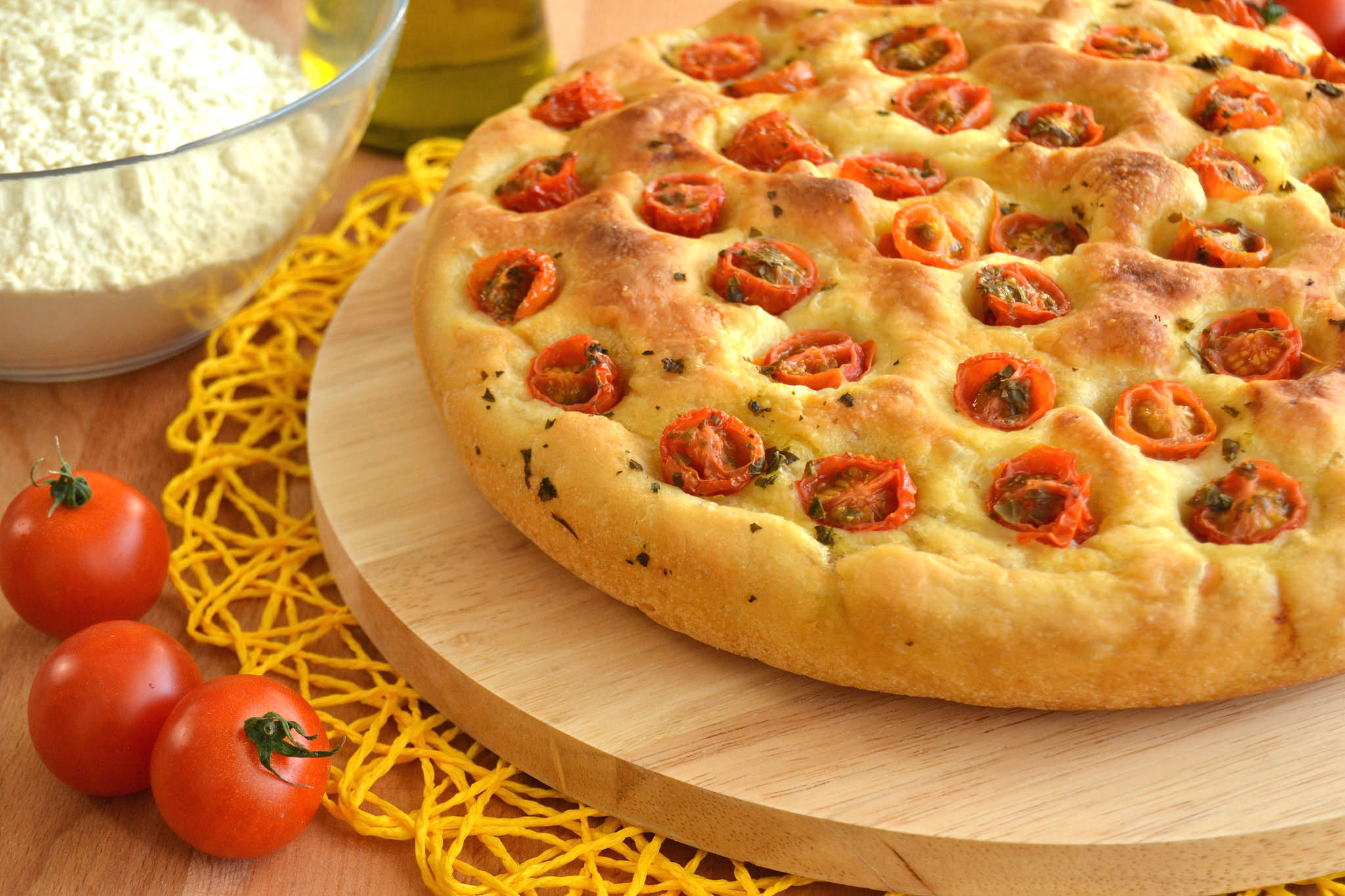 Focaccia pugliese Bimby