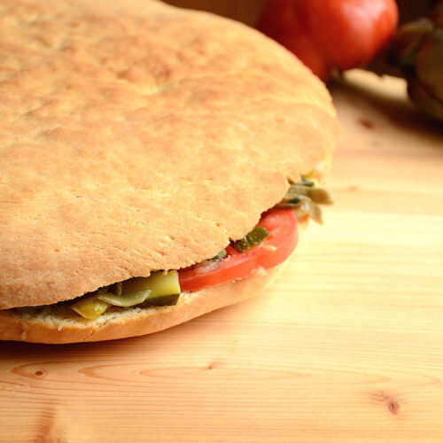 Focaccia ripiena di verdure Bimby