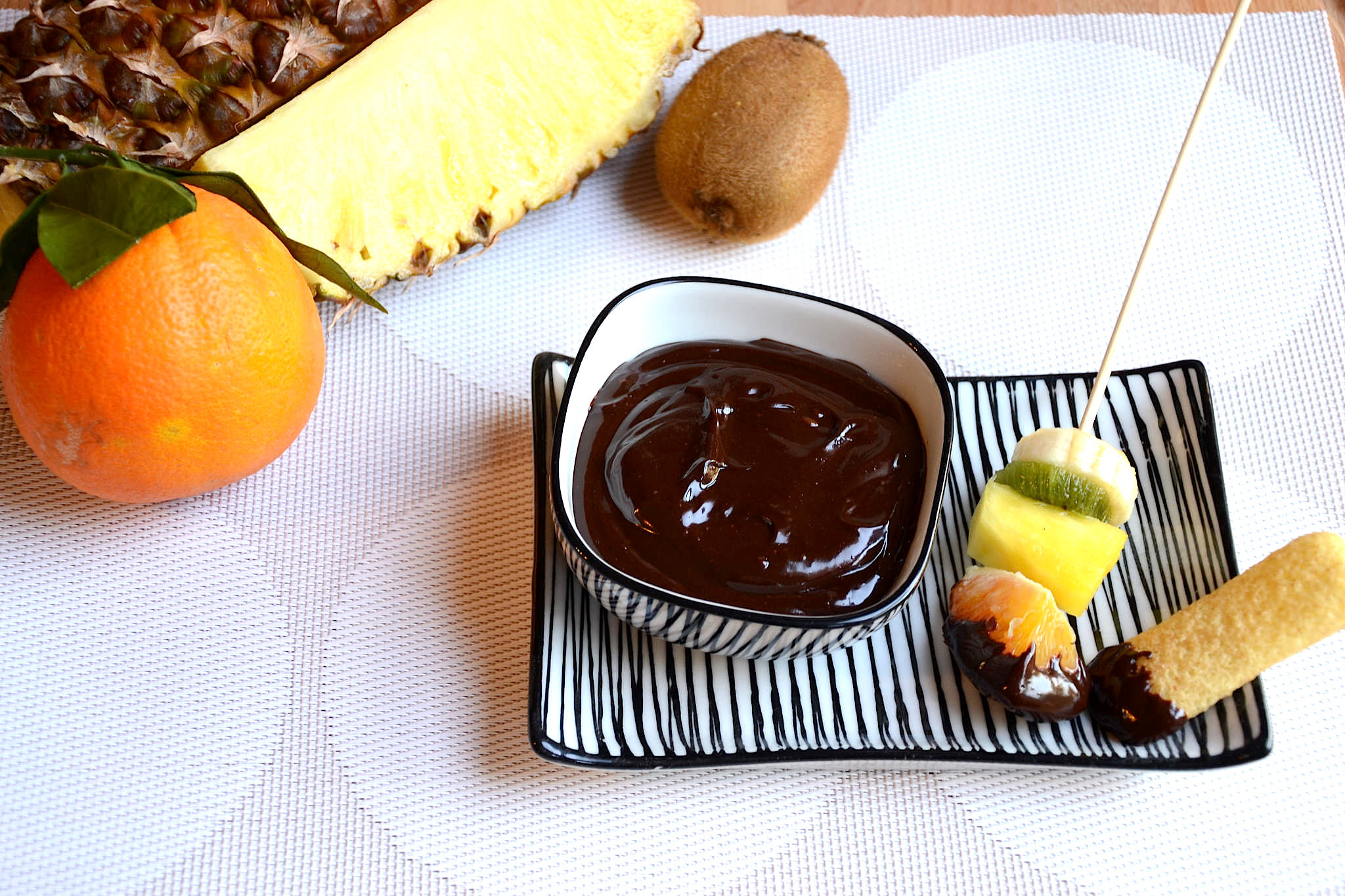 Fonduta di cioccolato Bimby