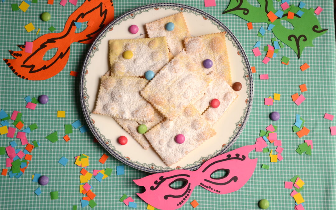 Chiacchiere al forno col Bimby