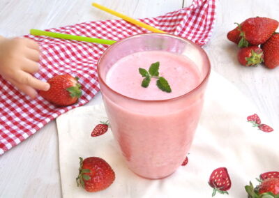 Frappè di fragole