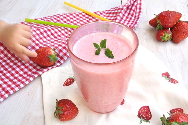 Frappe di fragole Bimby