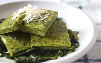 Frittata di spinaci