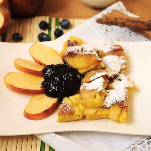 Frittata dolce di mele Bimby