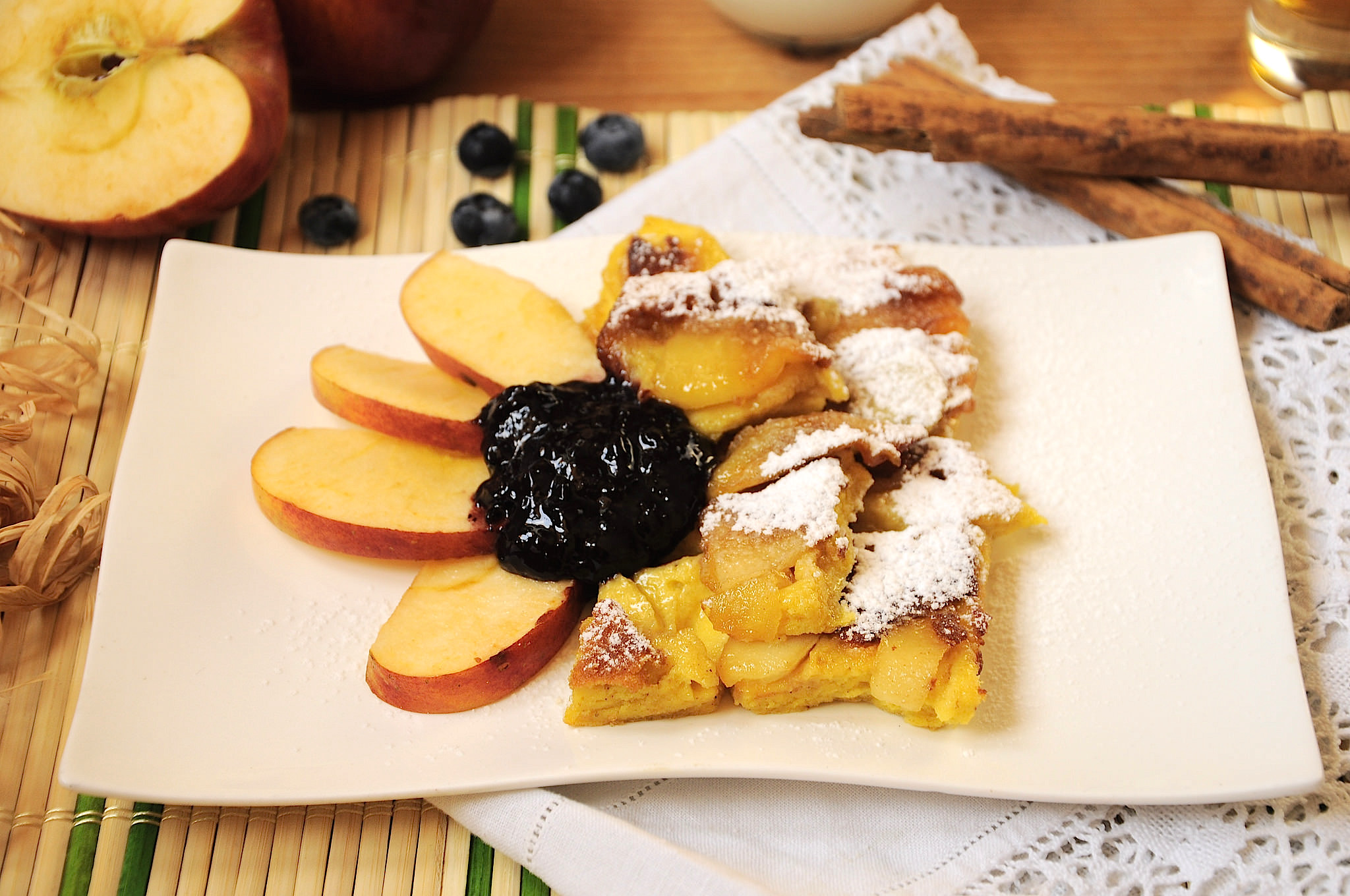 Frittata dolce di mele Bimby