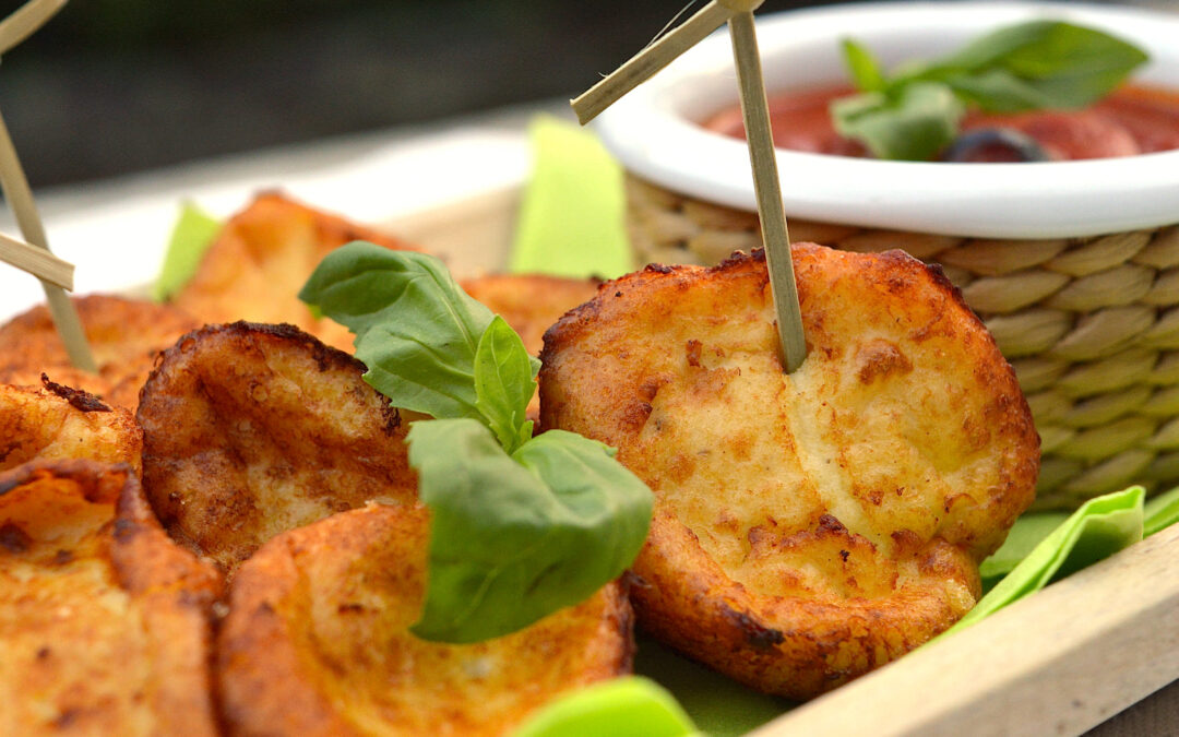 Frittelle di ricotta salate