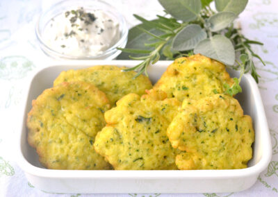 Frittelle di zucchine