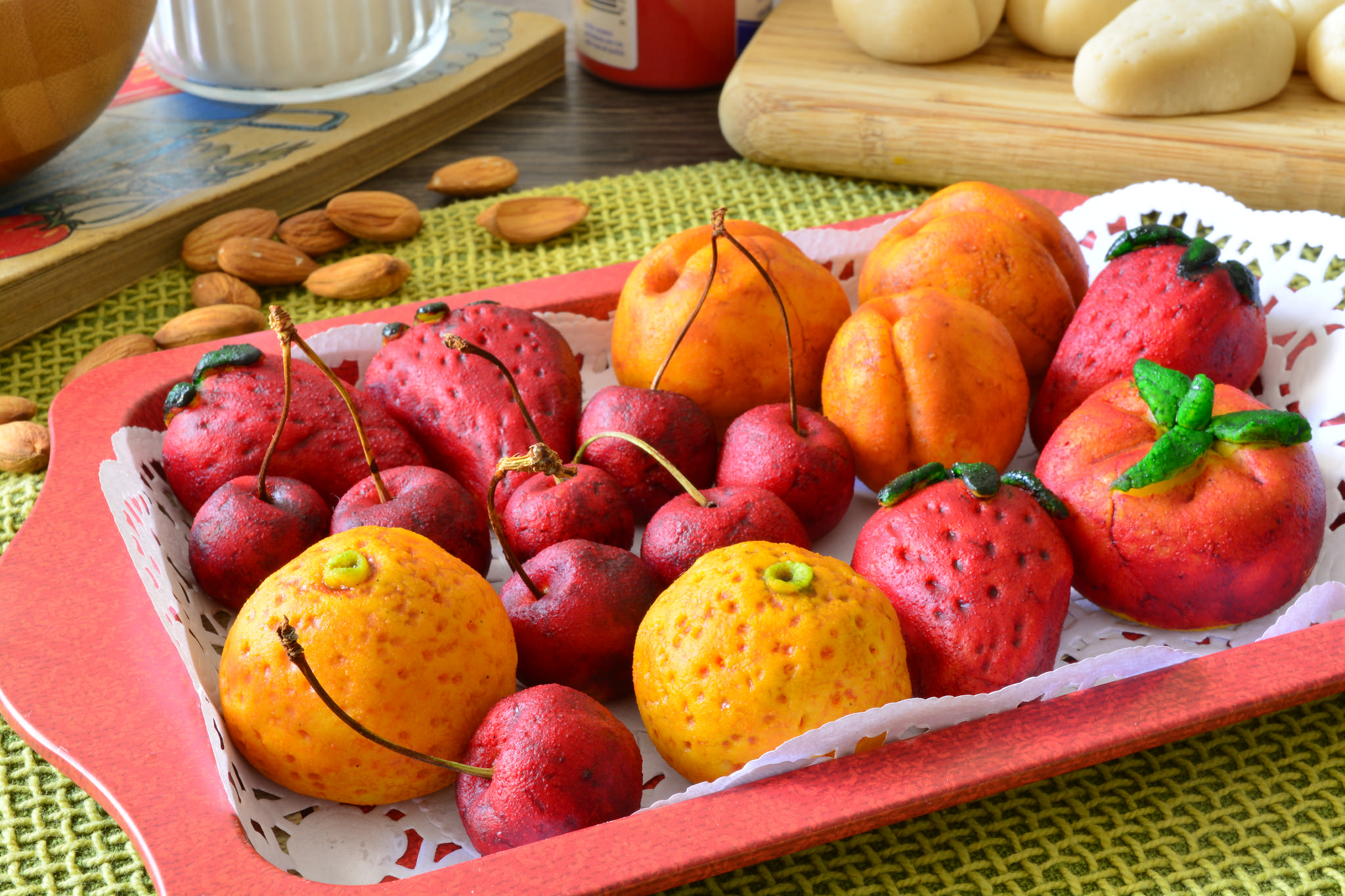 Frutta di Martorana Bimby