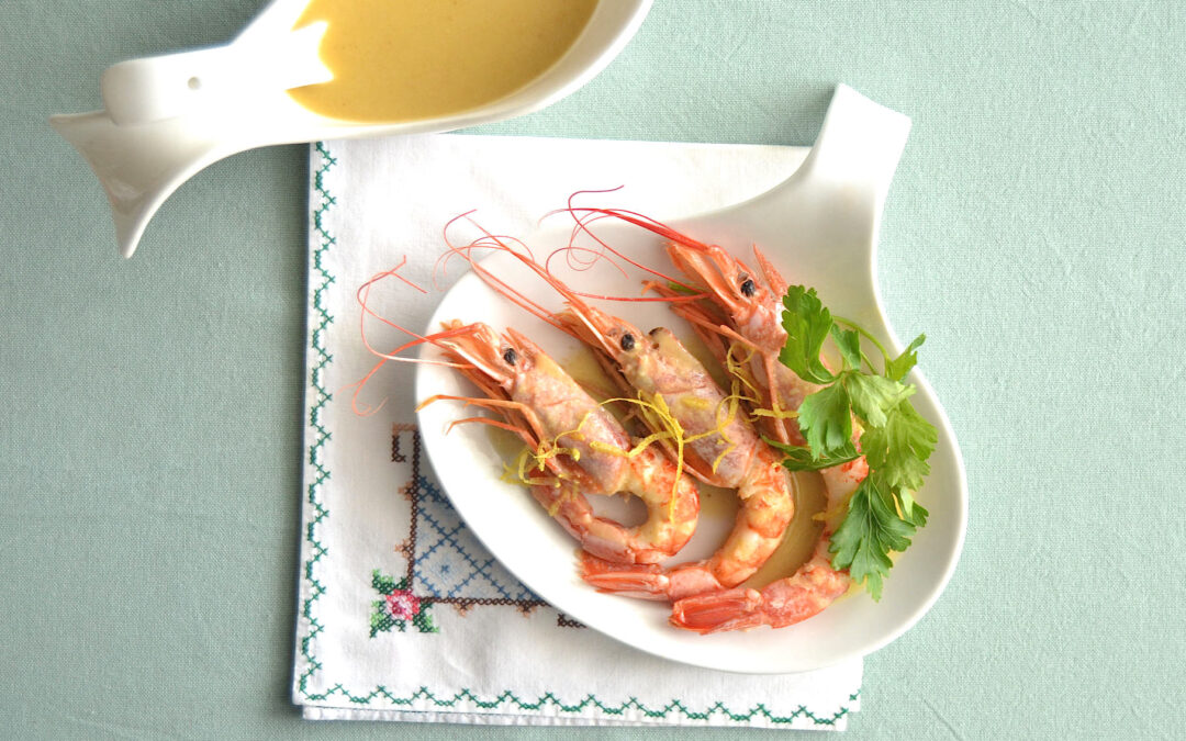 Gamberoni ubriachi al cognac