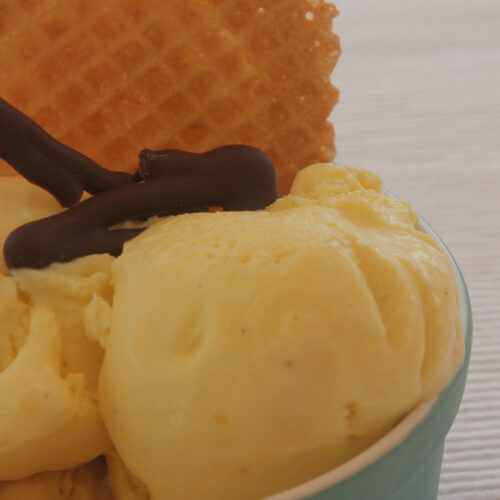 Gelato al cioccolato bianco Bimby