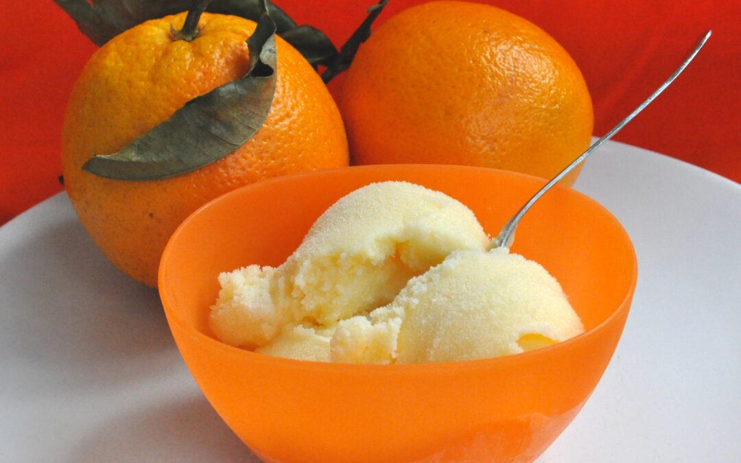 Gelato all’arancia