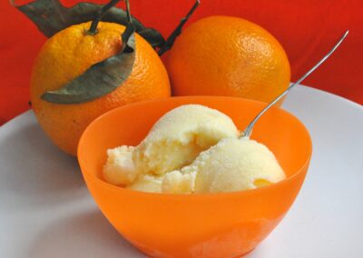 Gelato all’arancia