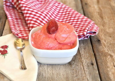 Gelato Bimby alle fragole