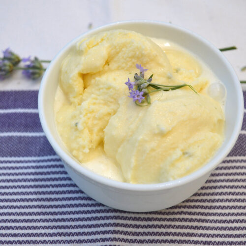 Gelato alla lavanda Bimby