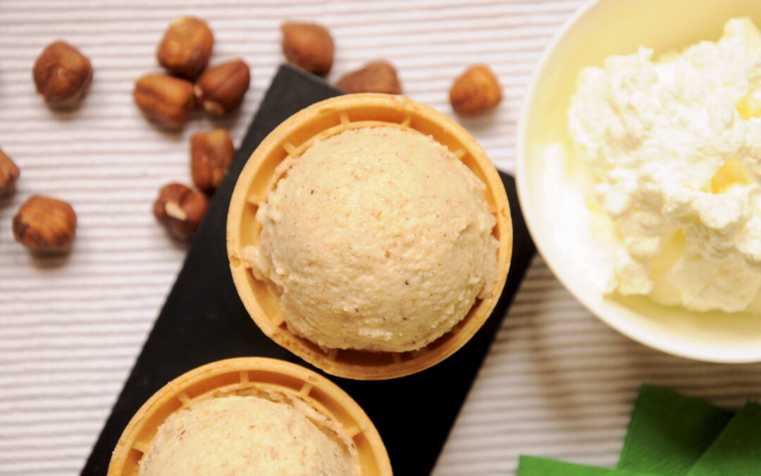 Gelato alla nocciola