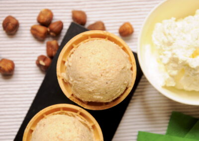 Gelato alla nocciola