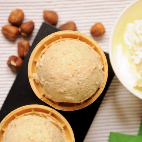 Gelato alla nocciola Bimby