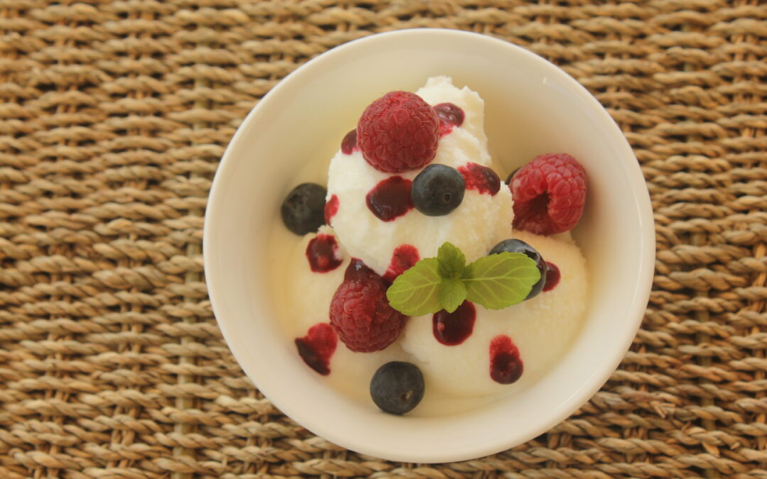 Gelato allo yogurt