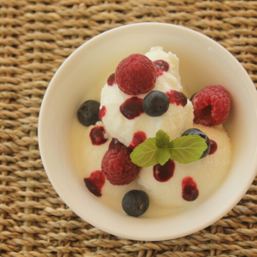 Gelato allo yogurt Bimby