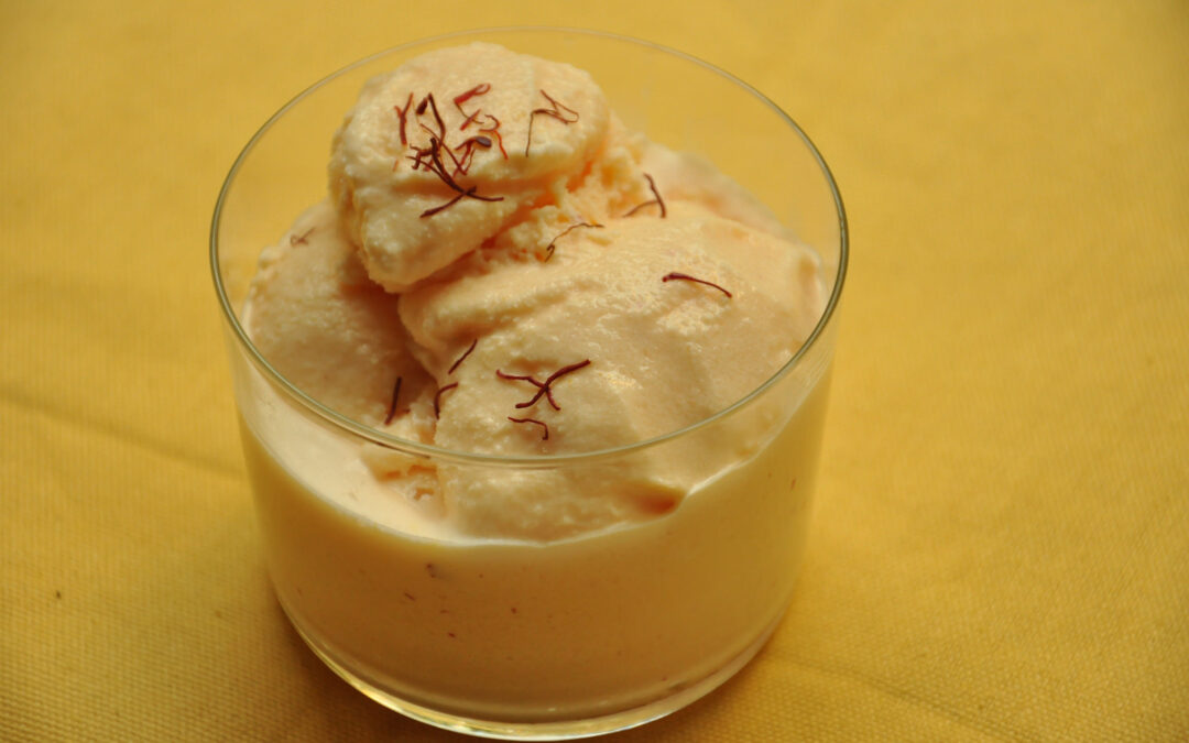 Gelato allo zafferano
