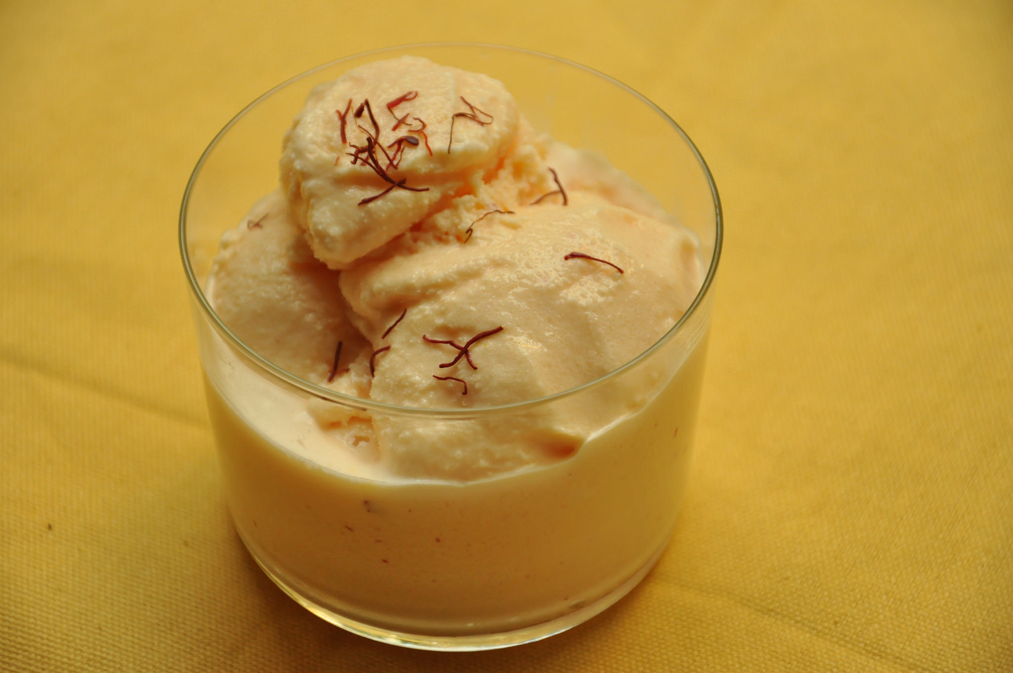 Gelato allo zafferano Bimby