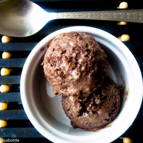 Gelato gianduia Bimby