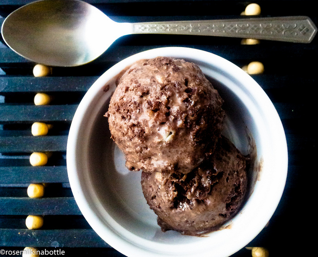 Gelato gianduia Bimby