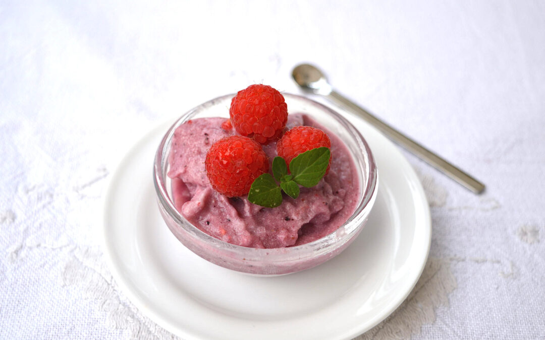 Gelato ai lamponi