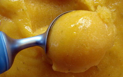 Gelato al mango