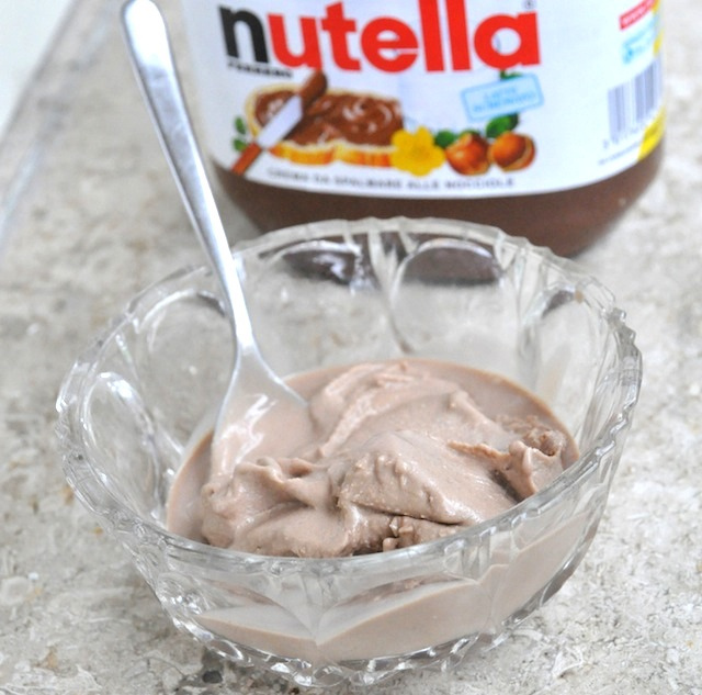Gelato nutella Bimby