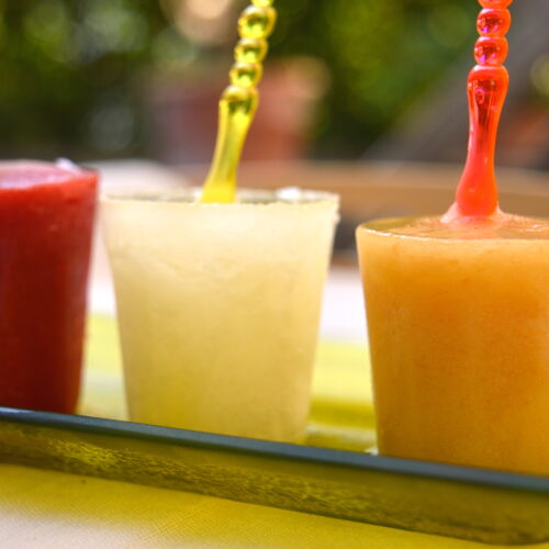 Ghiaccioli alla pesca Bimby