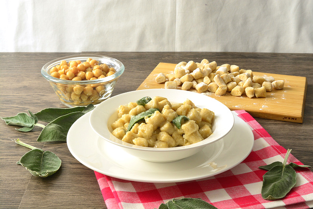 Gnocchi di ceci