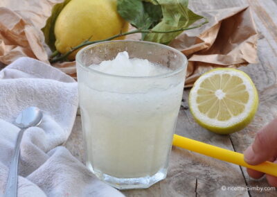 Granita al limone
