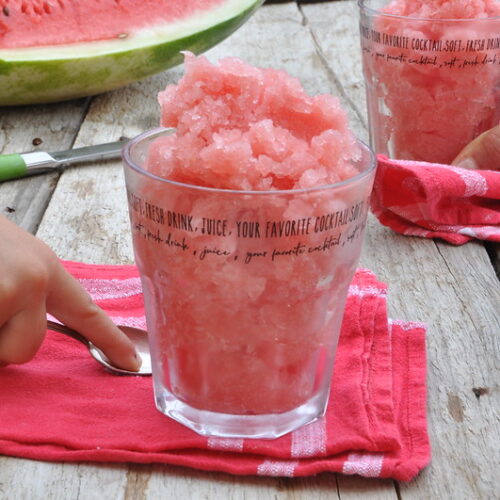 Granita all'anguria Bimby