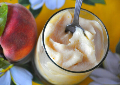 Granita di pesche