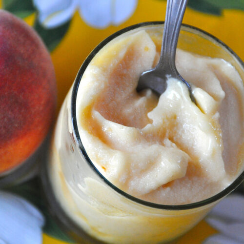 Granita di pesche Bimby