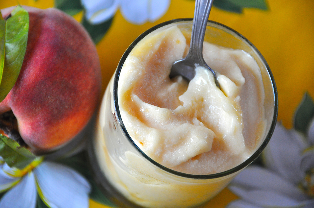 Granita di pesche Bimby