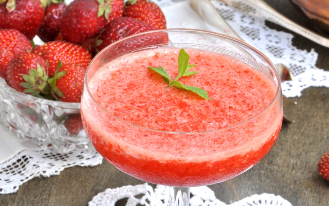 Granita alla fragola