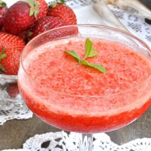 Granita fragola Bimby