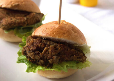 Hamburger di lenticchie