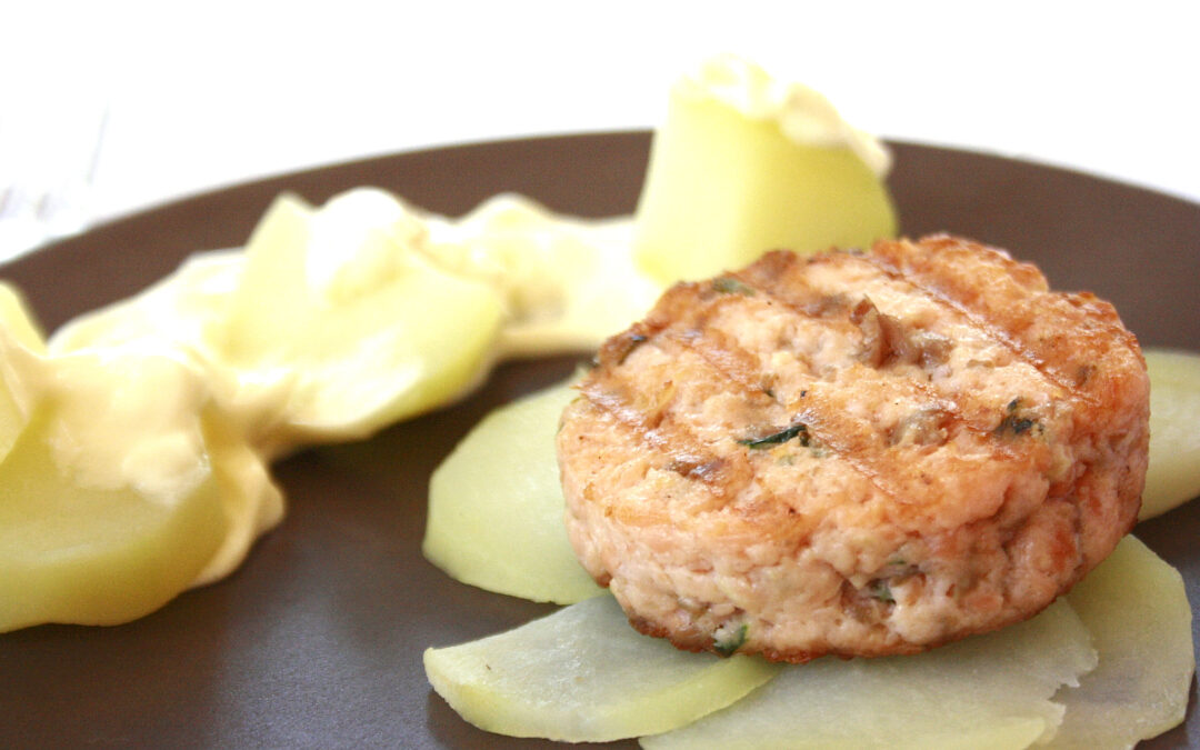 Hamburger di salmone
