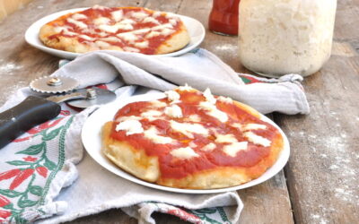 Impasto pizza lievito madre