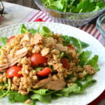 Insalata di farro con tonno e rucola Bimby