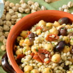 Insalata di orzo a ceci con pomodori secchi Bimby
