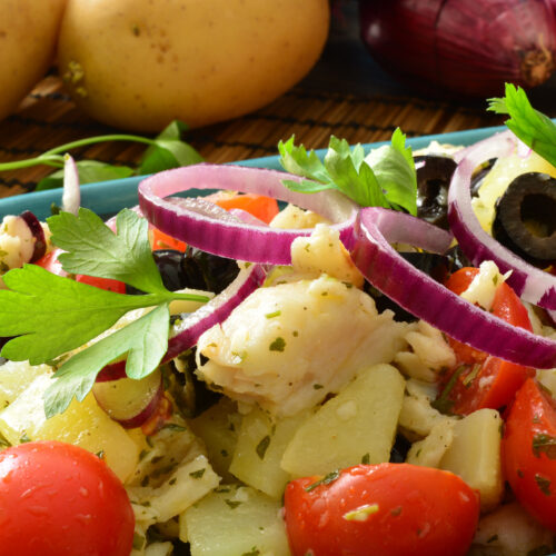 Insalata di patate e baccala Bimby
