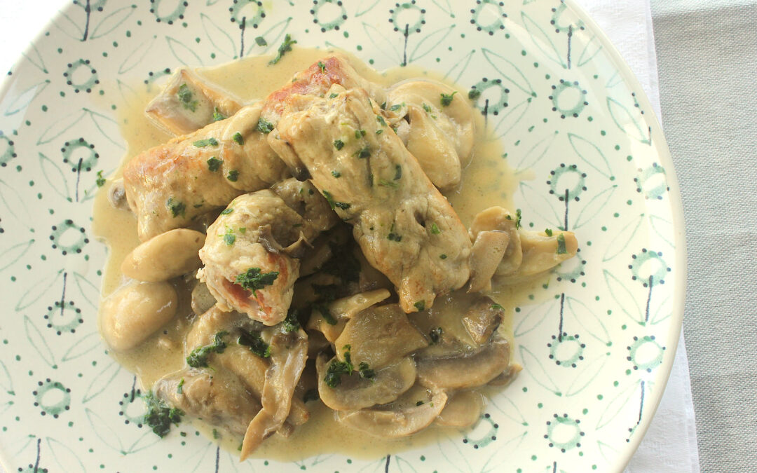 Involtini di carne ai funghi